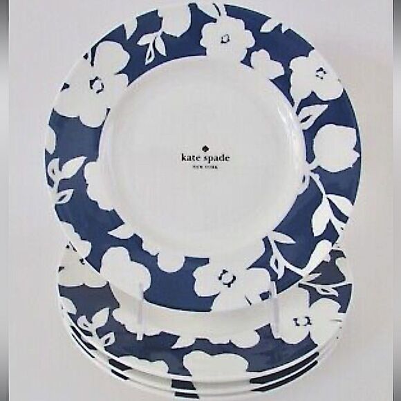 KATE SPADE Lenox Primrose Drive Accent Salad Plates! - Picture 1 of 2